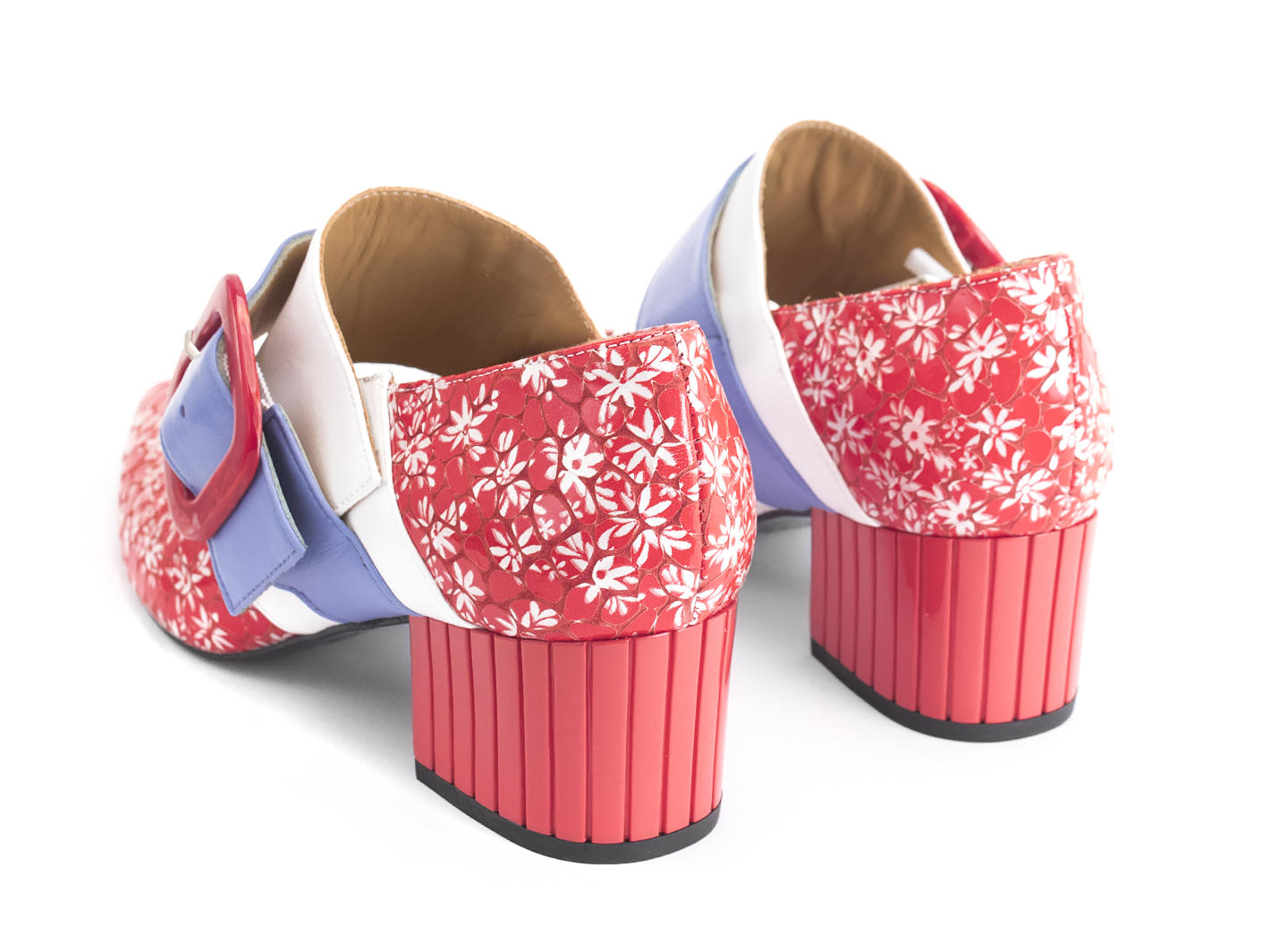 Felicity red floral