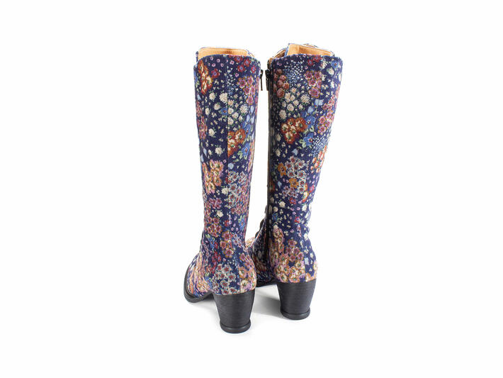 Adanac blue floral