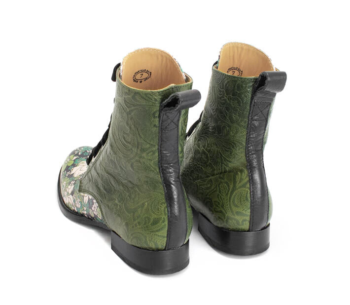 Da Costa green / floral