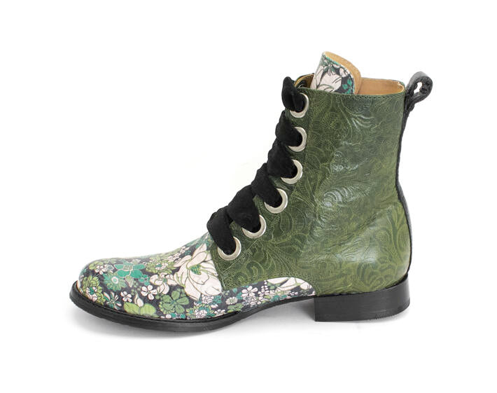 Da Costa green / floral