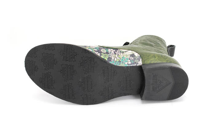 Da Costa green / floral