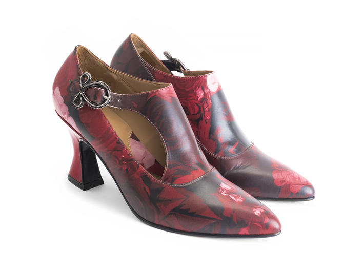 Darla red / floral
