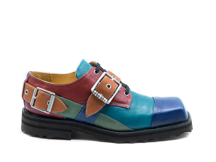 Guthrie blue / green / burgundy
