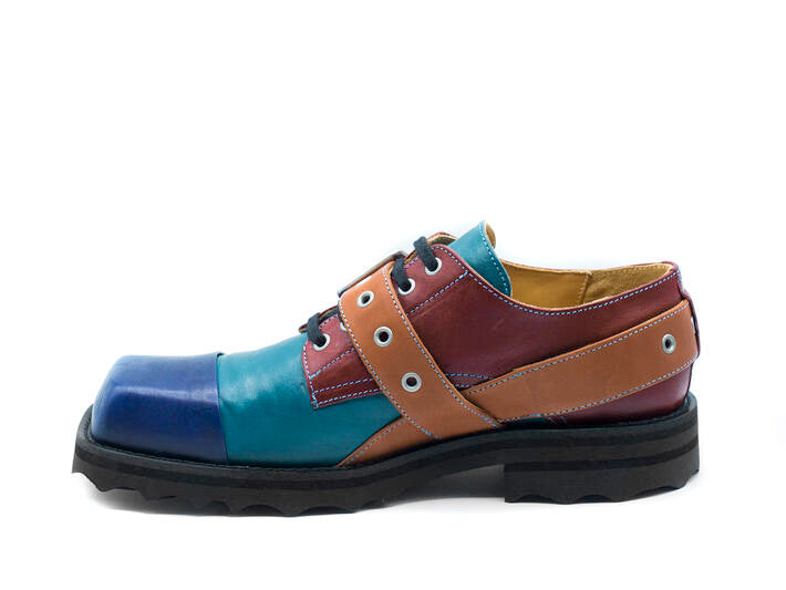 Guthrie blue / green / burgundy