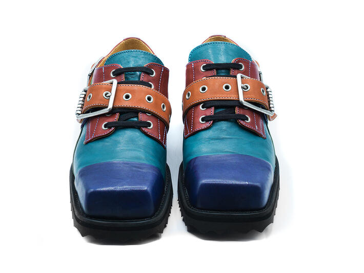 Guthrie blue / green / burgundy