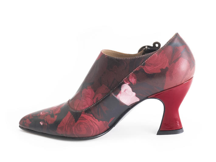 Darla red / floral