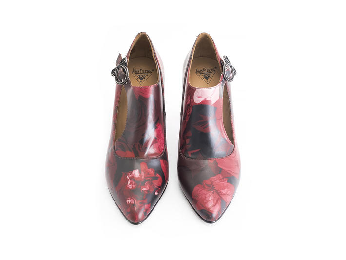 Darla red / floral